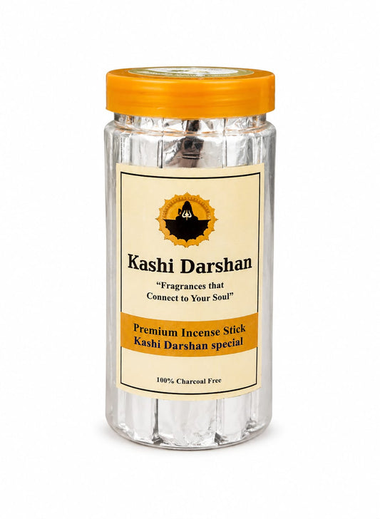 Kashi Darshan Premium Incense Sticks – 100% Charcoal Free | Organic Aroma | Long-Lasting Fragrance