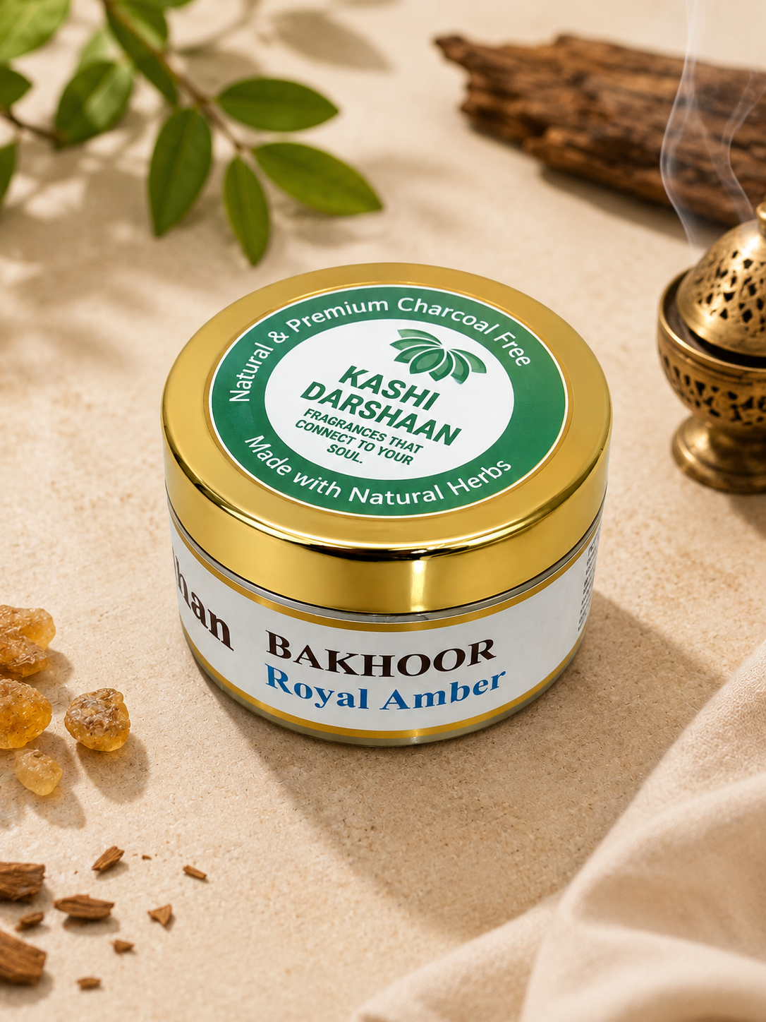 Kashi Darshaan Bakhoor – Royal Amber Essence