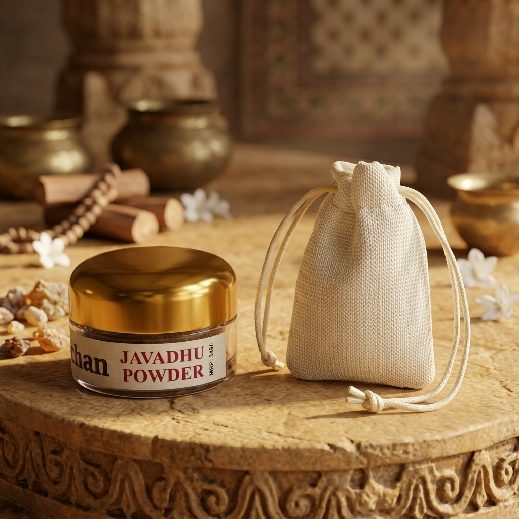 Kashi Darshan Javadhu Powder – Traditional Fragrance in a Luxurious Form