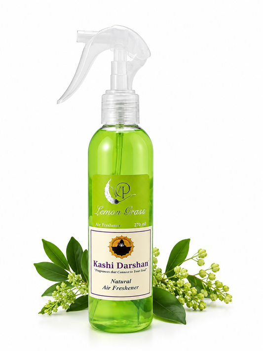 Lemongrass Alcohol-Free Air Freshener | 270ml | Natural Long-Lasting Room & Home Fragrance