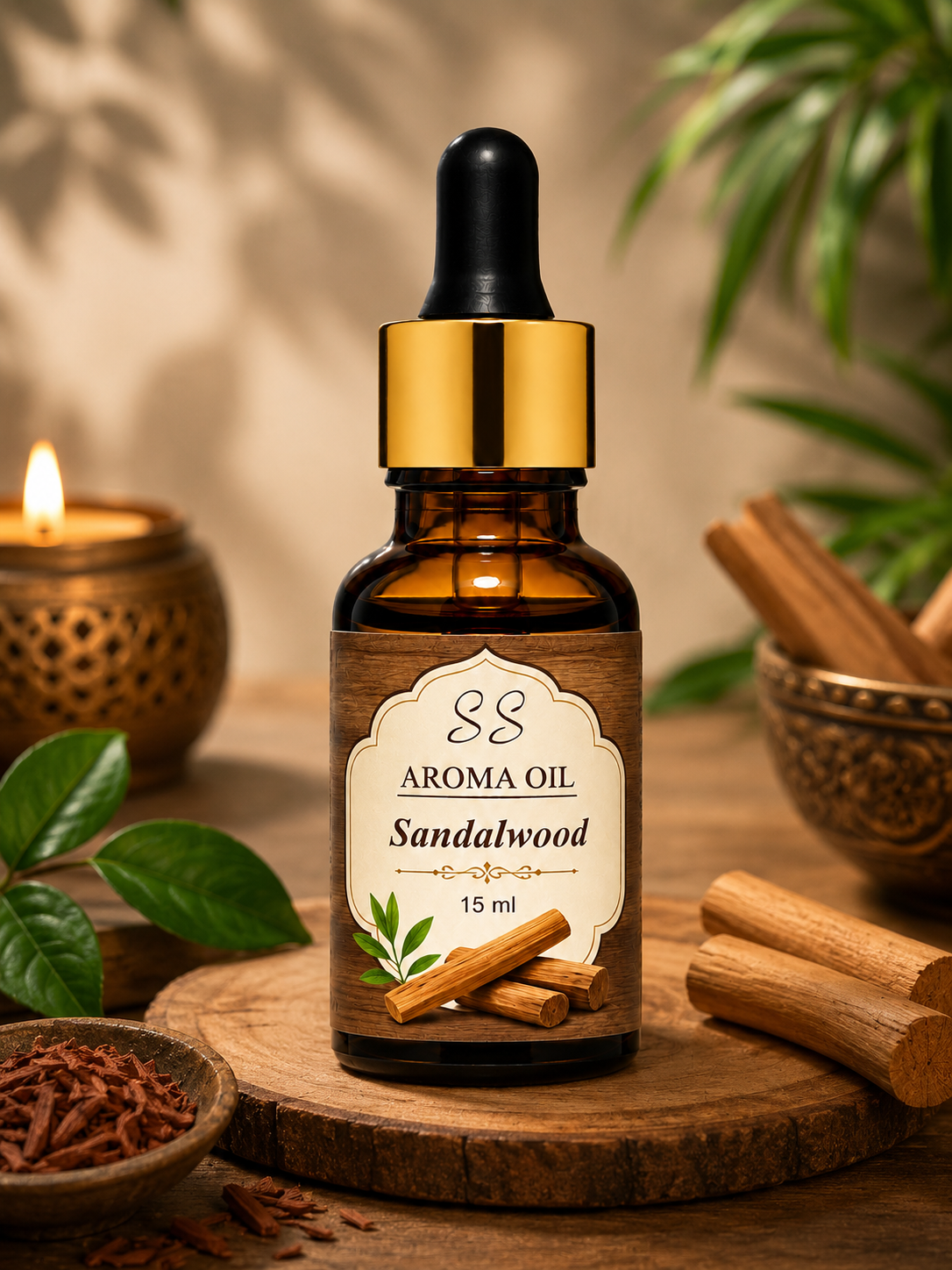 Kashi Darshan Sandalwood Aroma Oil