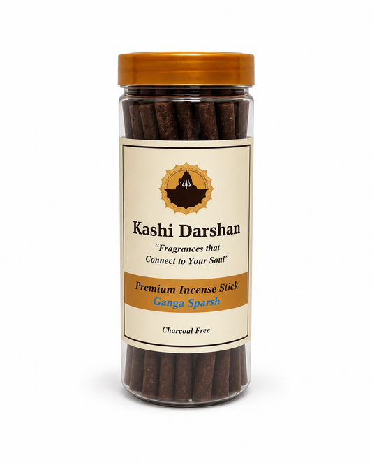 Kashi Darshan Premium Incense Sticks – Ganga Sparsh (Charcoal Free)